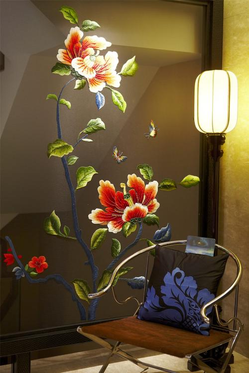 杭州浪漫和山新中式风格住宅别墅家居家装室内装饰装修设计实景图